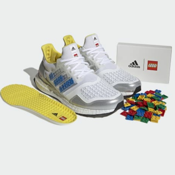 Adidas Men's Running Ultraboost DNA X LEGO plat FY7690 Size 7 - Picture 3 of 13